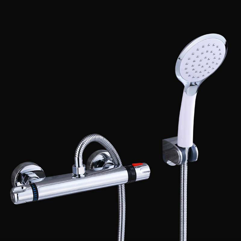 Bathroom multi-functional showerhead set, multi-functional four-speed showerhead, wall-mounted three-in-one constant-temperature shower showerhead details Picture