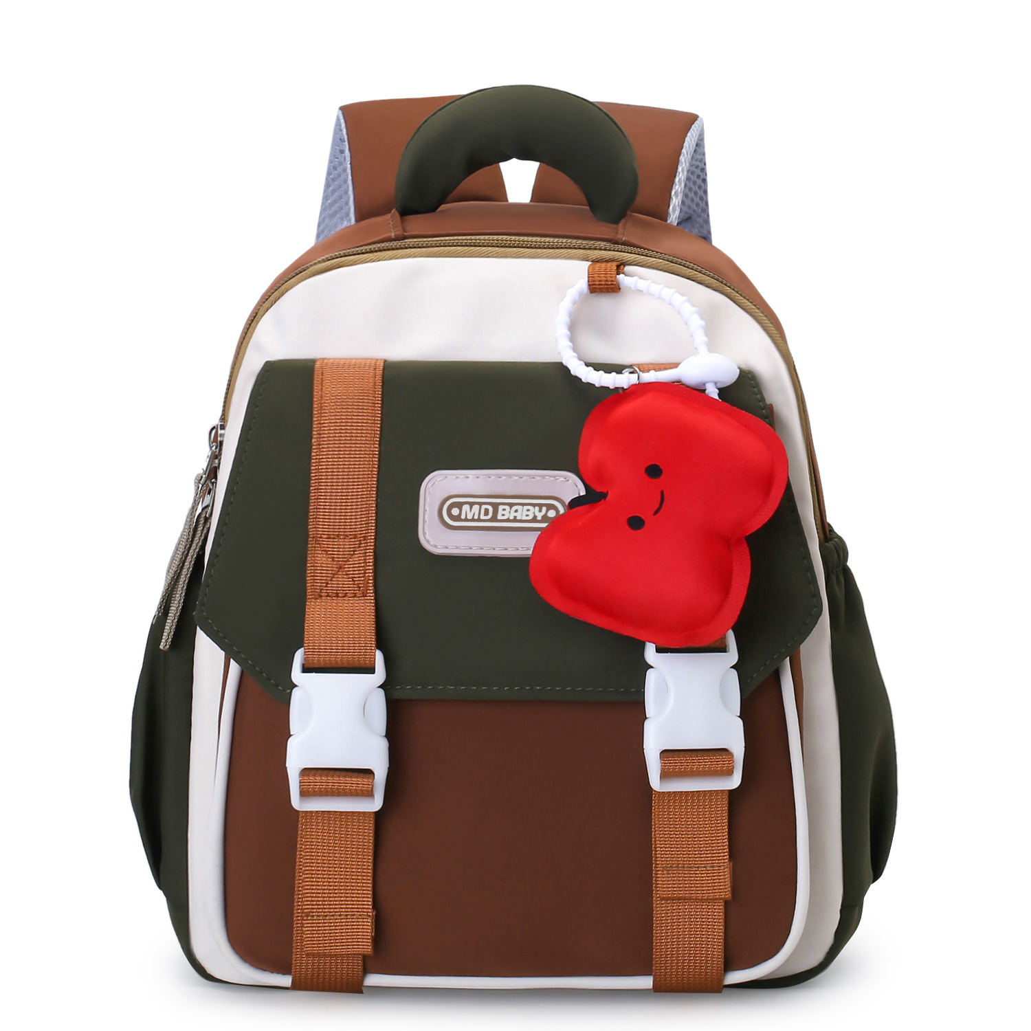 Cute kindergarten schoolbags, children's backpacks, large-capacity backpacks for boys and girls aged 3 to 6, and light small bags for going out Specification drawing