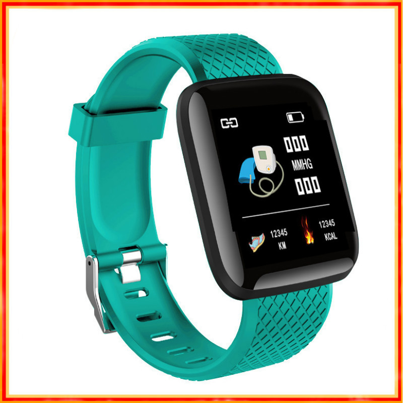 116plus Smart bracelet Color Screen D13 Heart rate and blood pressure detection message reminder Bluetooth cross-border wholesale foreign trade full figure