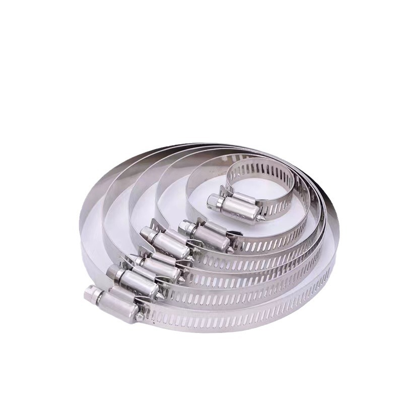Wholesale American hose clamps 201 semi-steel clamps, strong hose clamps, clamps, pipe, water pipe and gas pipe fixing clips from the manufacturer Item Picture