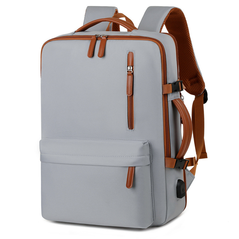 Cross-border computer bag, multi-functional luggage bag, large-capacity backpack, male and female student travel, high appearance level, business trip backpack Item Picture