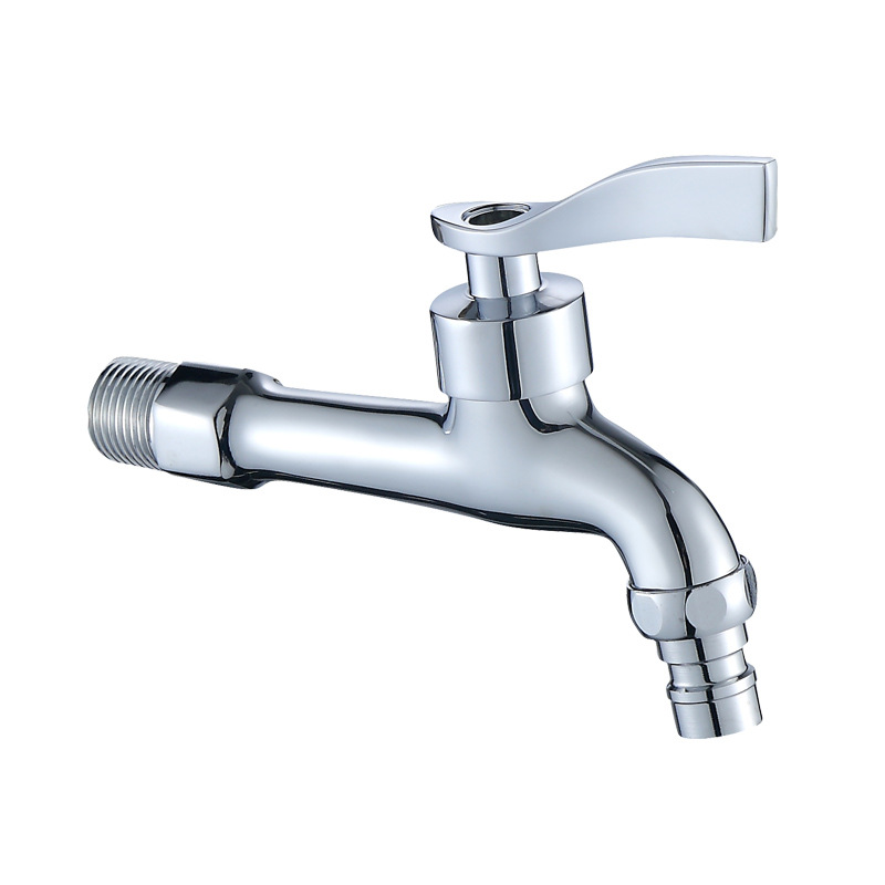 Morning dew 4-minute brass mop sink extended faucet 15 cm long washing machine balcony laundry sink faucet Item Picture