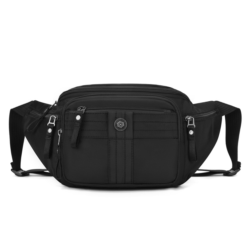 wepower's new men's waist bag, crossbody bag, outdoor cycling backpack, single-shoulder bag, sports waterproof and casual chest bag Item Picture