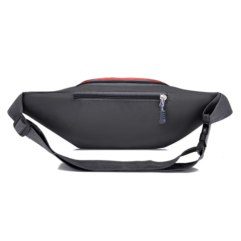 waist pack: Men's and women's business waterproof waist coin purse, single-shoulder crossbody fitness, running and cycling waist bag Item Picture