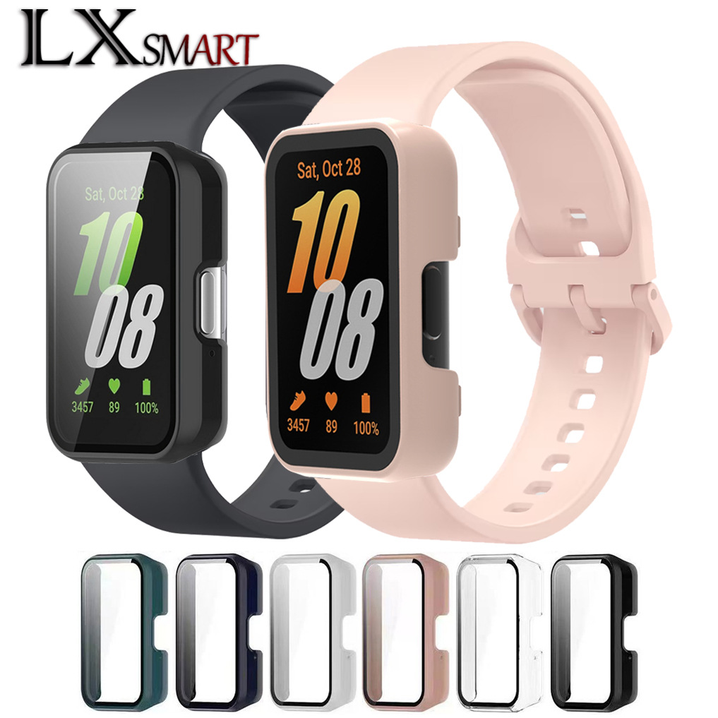 Suitable for Samsung Galaxy Fit3 PC+ rigid film PC case film integrated protective case SM-R390 watch case full figure