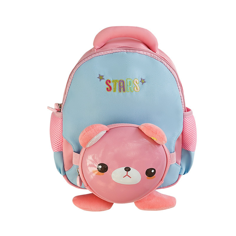 New cute and trendy children's backpack, sweet and childlike, kindergarten baby schoolbag, girls' and boys' schoolbag Item Picture