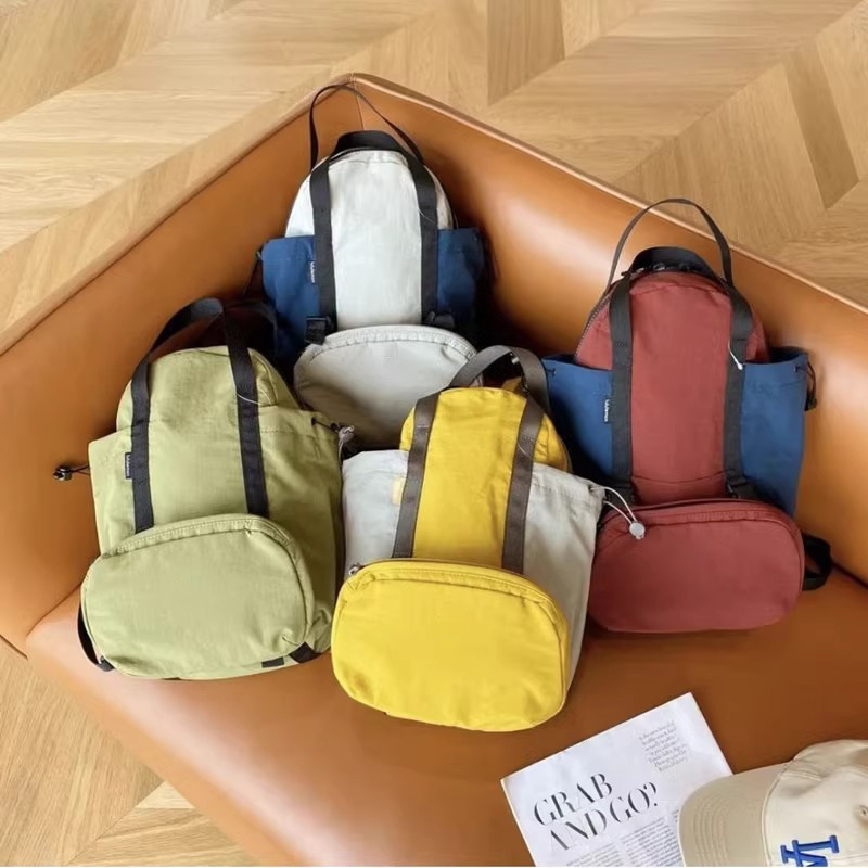 Sports and fitness buns, mother bag, multi-functional outdoor backpack, crossbody chest bag, three-in-one backpack details Picture