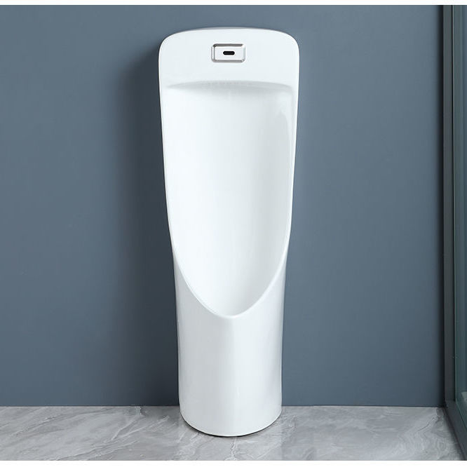 Integrated sensor urinal, men's wall-mounted household adult urinal, ceramic floor-standing urinal full figure