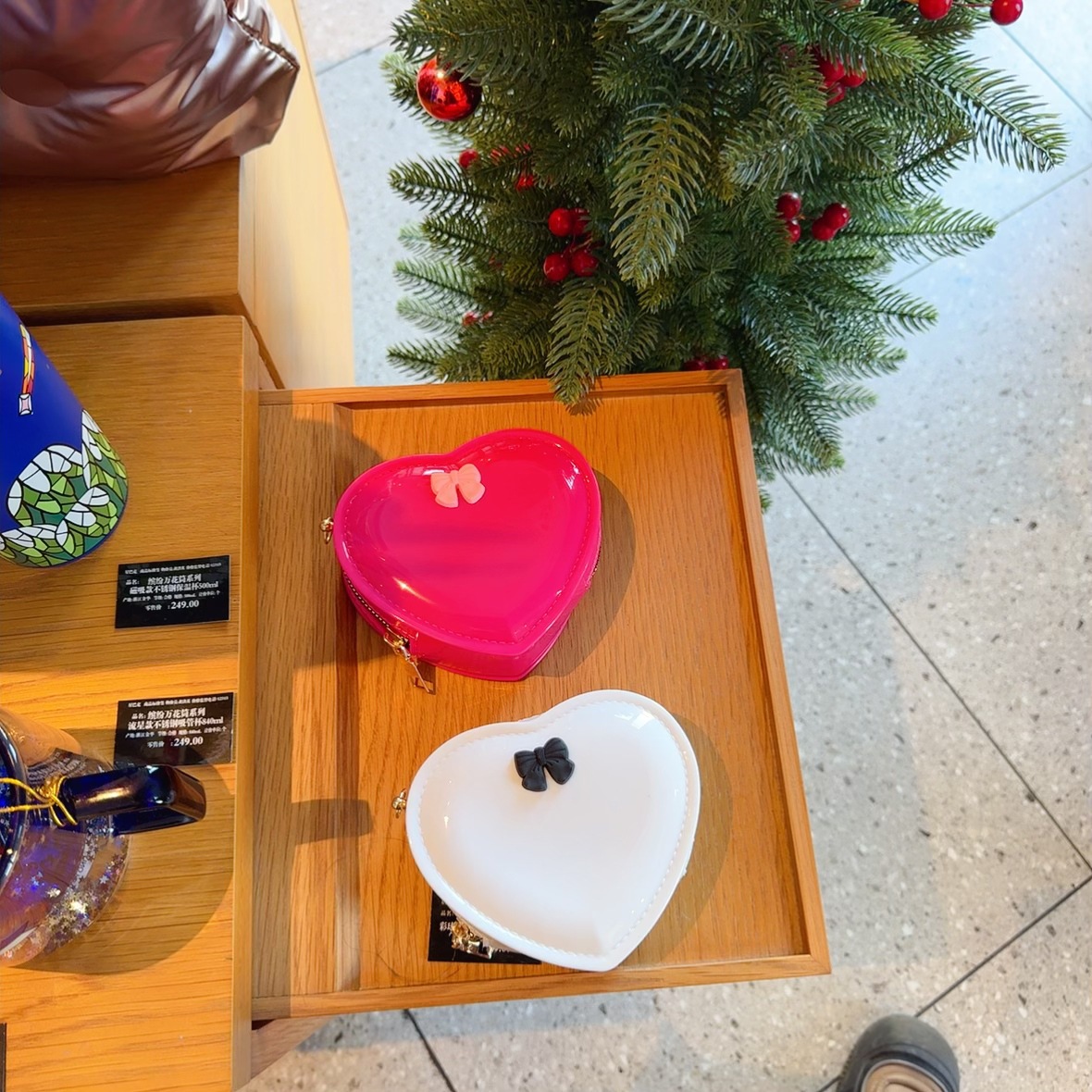 2025 New Fairy Heart Coin Purse, fashionable and cute style, mini mouth red envelope, personalized heart jelly bag Specification drawing