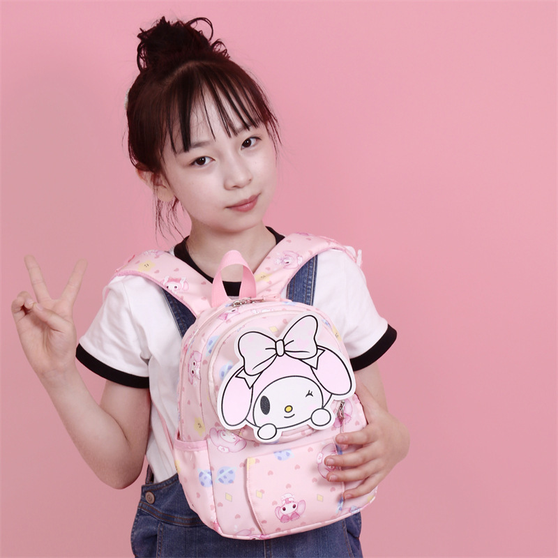 Kulomi 2024 New kindergarten schoolbag for girls, children, preschool class, cinnamon dog baby 3-5-6 years old, cute 4 Specification drawing