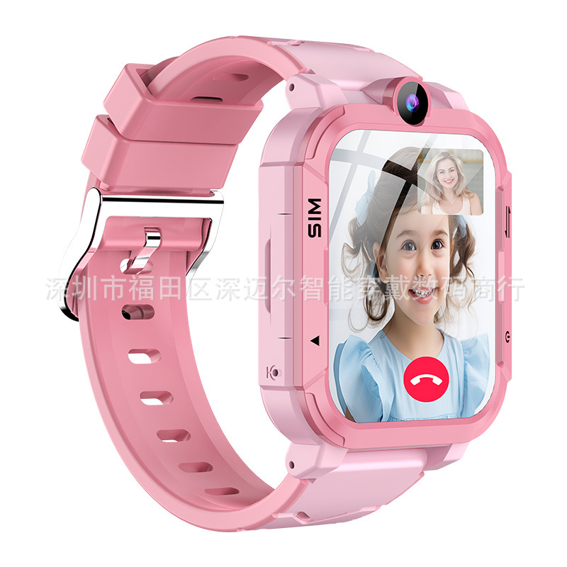 Cross-border foreign language Y86 children's smartwatch, smart 4G video call, GPS+WIFI positioning, waterproof and multi-functional Specification drawing