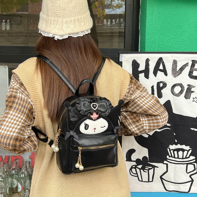 Cute cartoon Melody mini Backpack 2024 New style, cute and girlish, sweet storage travel small backpack Application Scenario