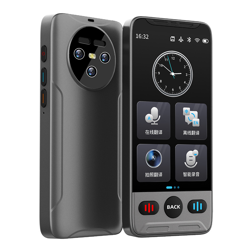 Source factory portable ai intelligent translation machine, real-time dialogue translator, simultaneous interpretation, offline translation into English Item Picture