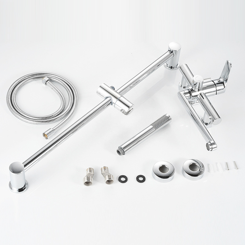 Wholesale of multi-functional and simple shower faucets, bathtub shower heads, spray guns, and cold and hot water faucets for women Application Scenario