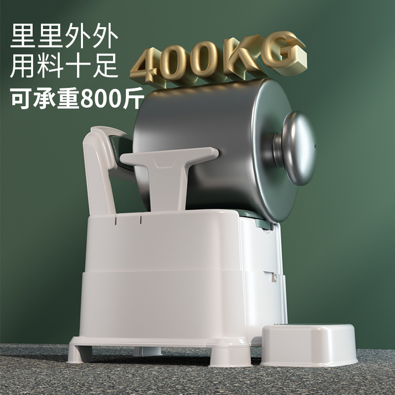 Portable elderly toilet seat, household pregnant women's toilet chair, portable toilet stool for the elderly, anti-odor toilet, indoor Application Scenario