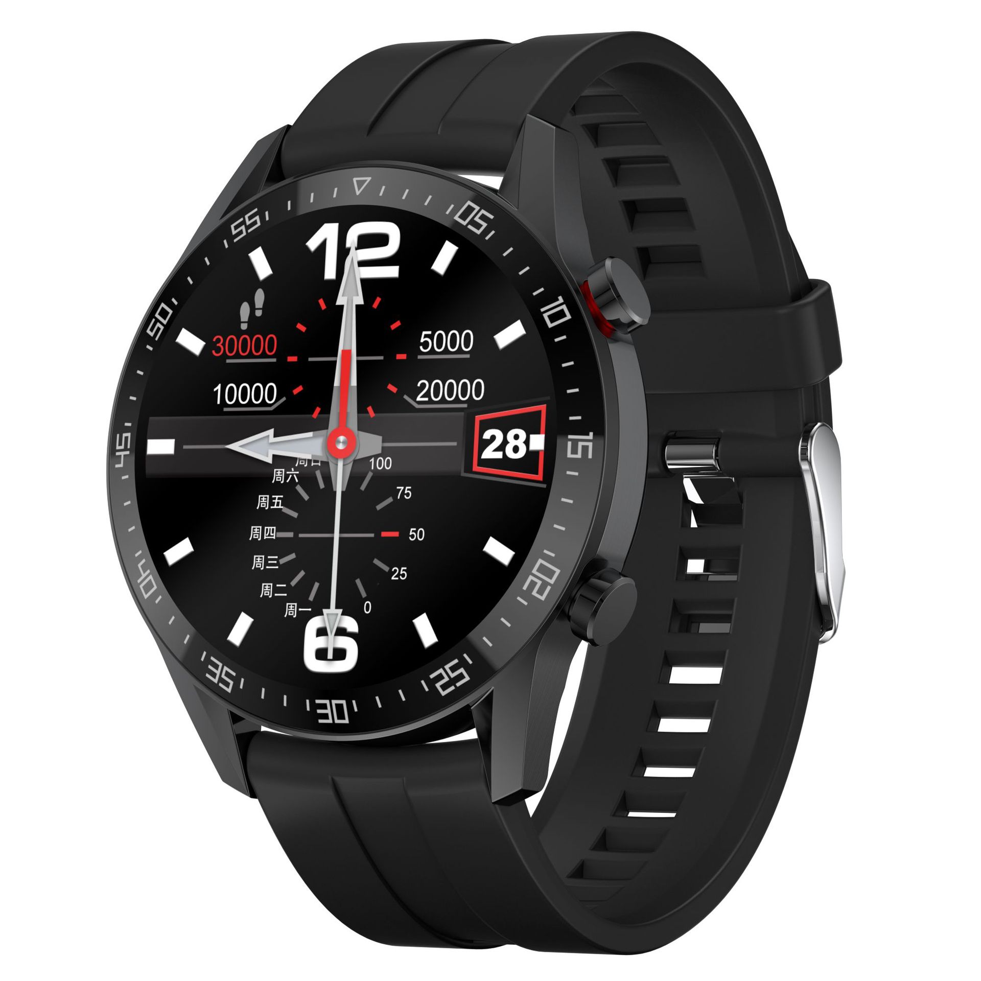 Huaqiangbei L13 smartwatch, offline payment, Astronaut dial, Bluetooth call, SK7 bracelet details Picture