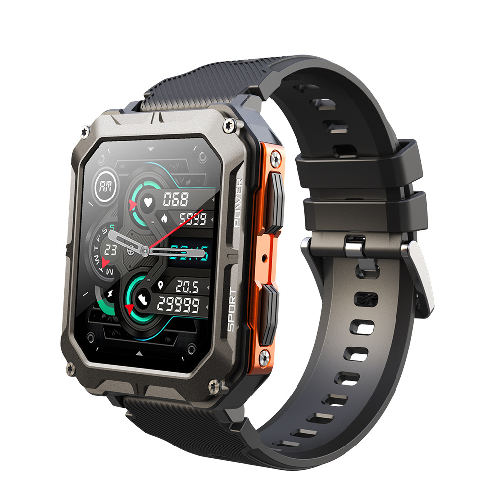 Cross-border new product C20PRO Bluetooth call smartwatch, sports, heart rate, blood pressure, sleep, strong battery life, factory direct sales Specification drawing