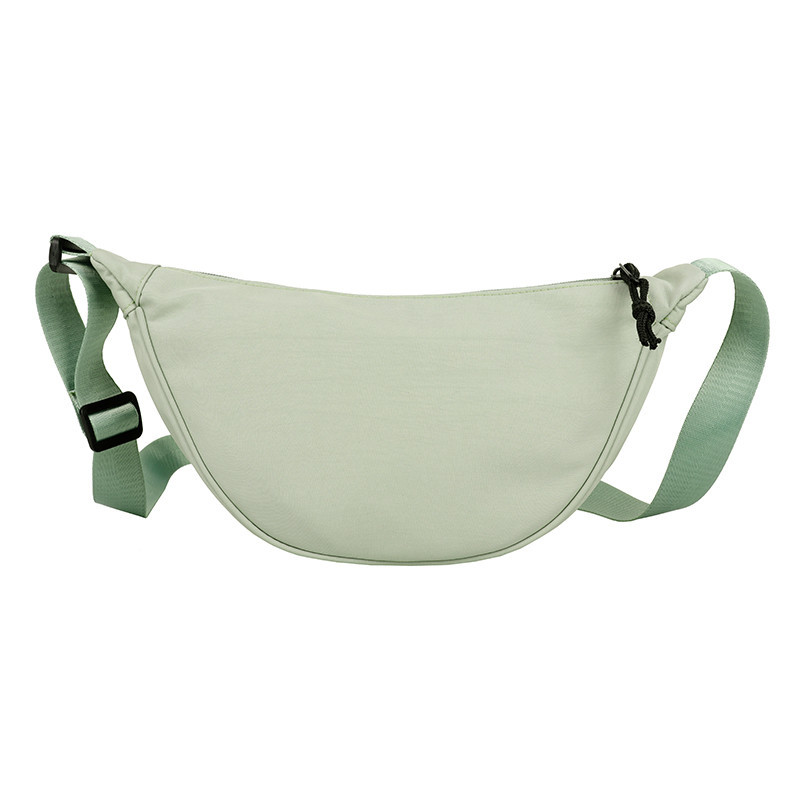Nylon dumpling bag for women 2023, a trendy Korean style, simple and fashionable single-shoulder bag, a popular large-capacity crossbody waist bag Item Picture