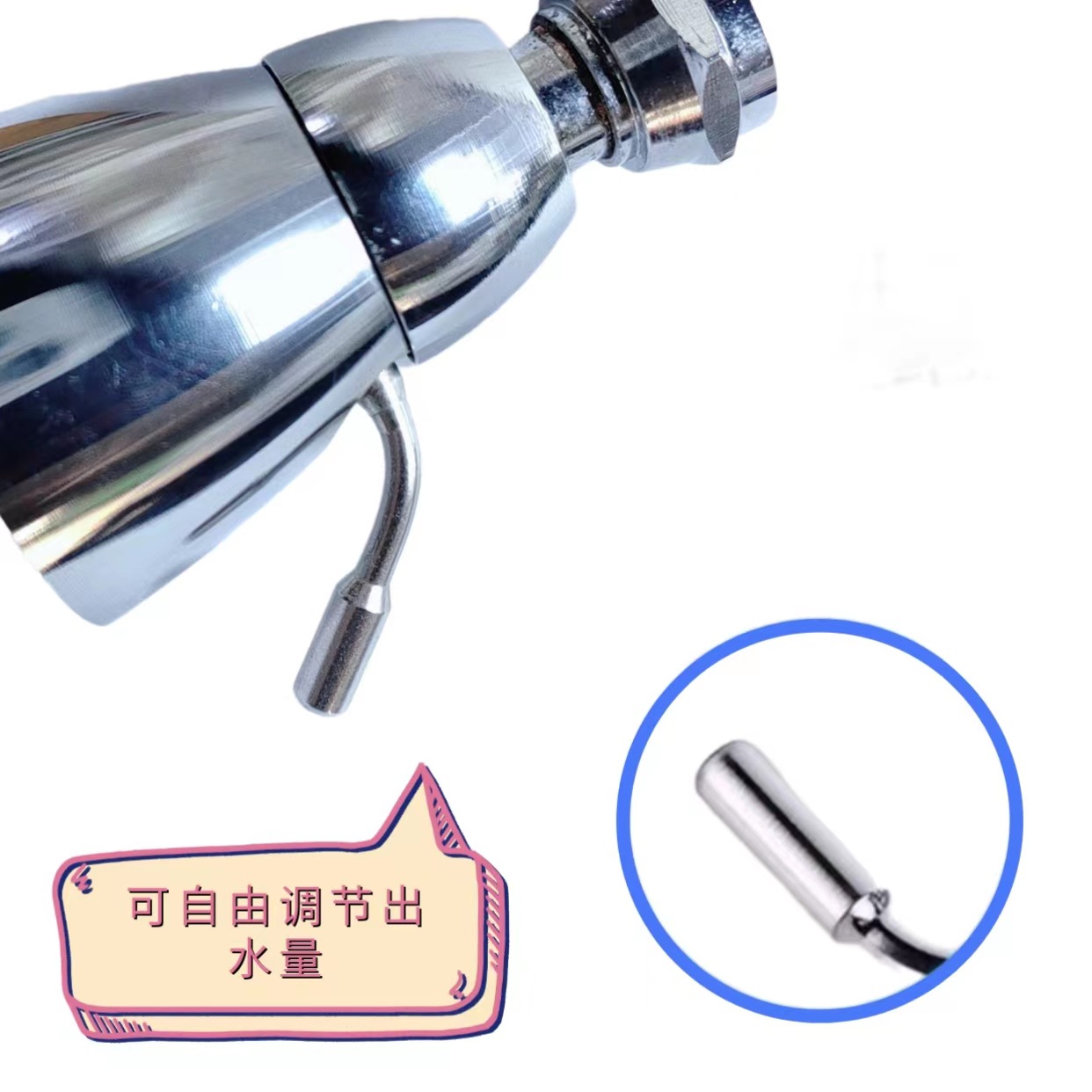 Bathhouse top shower head, hotel and guesthouse special copper fixed small top shower head, water-saving shower head, pressure-increasing lotus pod small hanging head Specification drawing