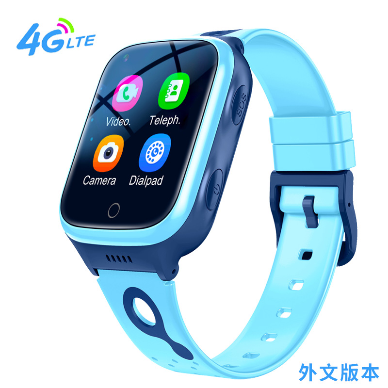 Cross-border exclusive 4G smart children's smartwatch, GPS positioning, photo taking, video calling, birthday gift K9H full figure