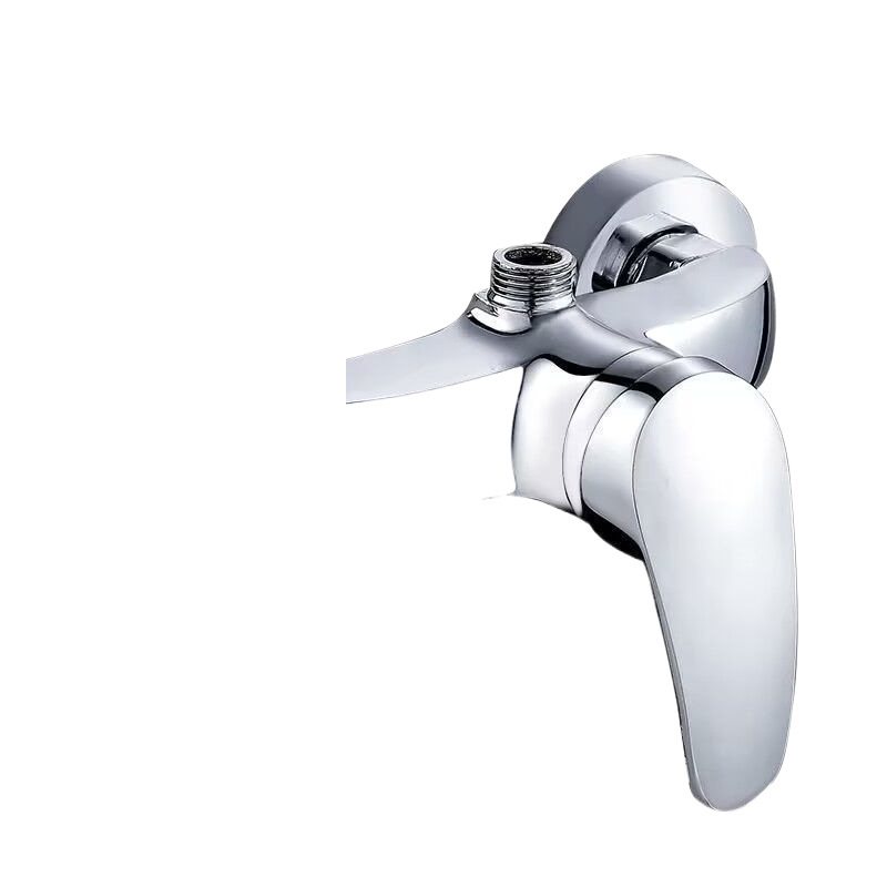 Bathroom shower faucet, hot and cold water mixing valve, hot and cold bath switch, concealed shower head set, all-copper water heater Item Picture