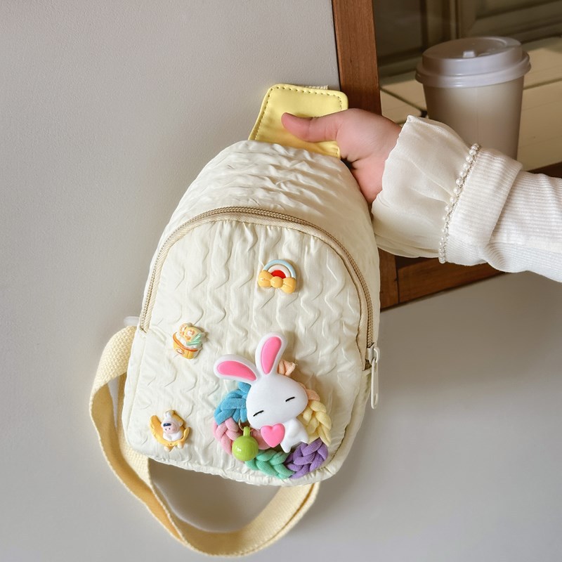 The manufacturer supplies multi-color accessory cartoon cute children's bags and mini ultra-light single-shoulder crossbody bags details Picture
