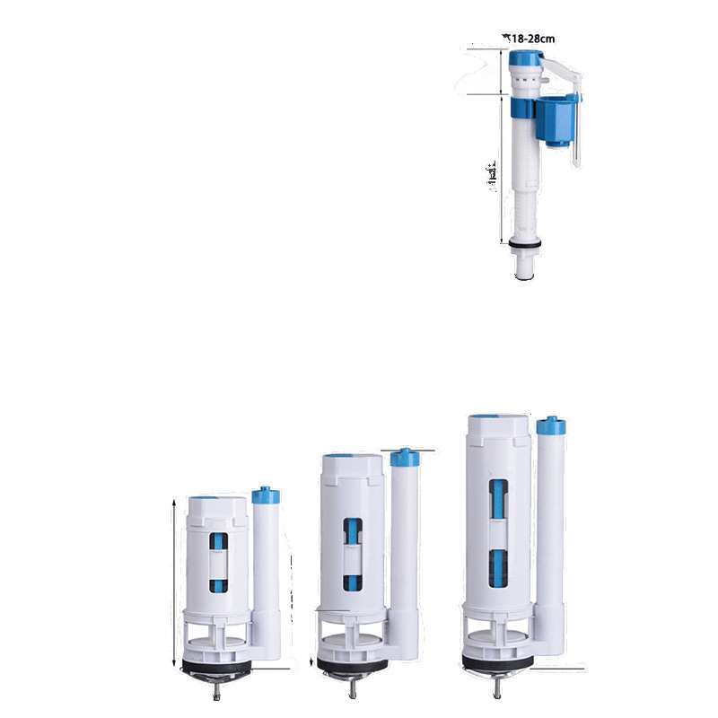 Toilet water tank accessories, universal water inlet valve, drain valve, toilet water supply device, flush device, toilet seat button Item Picture