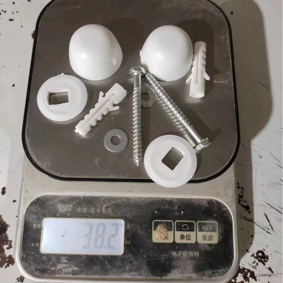 Toilet flange, toilet odor isolation sealing ring, left flange sealing ring Application Scenario