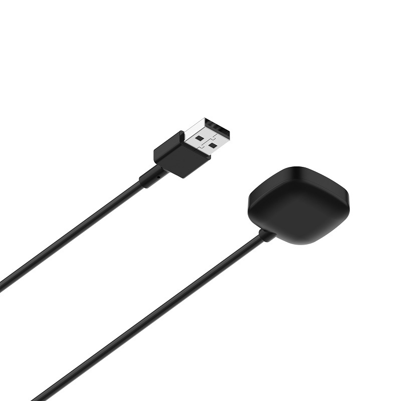 Xinyuan Shuntong is suitable for Fitbit versa4 sense2 watch magnetic charging cable and Versa3 standing charger Specification drawing