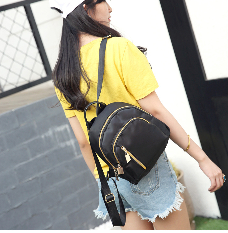 Factory direct delivery of 2021 summer new fashionable and trendy Japanese and Korean style women's backpacks, student bags and women's bags, personalized full figure
