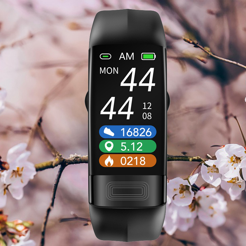 P11plus smart bracelet Heart rate, blood pressure and electrocardiogram test information push, step-counting exercise bracelet one-stop delivery full figure