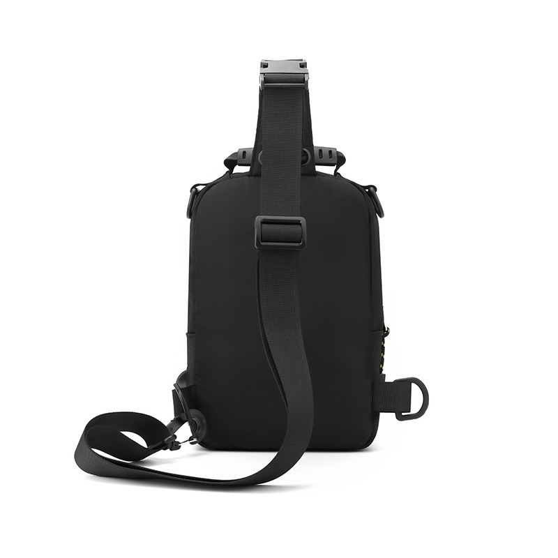 WEPOWER's new men's chest bag, multi-functional outdoor single-shoulder crossbody bag, USB charging chest bag, sports small bag Application Scenario