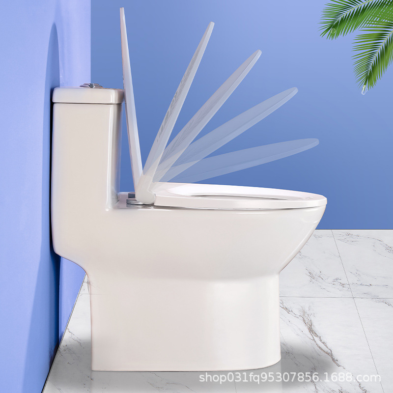 Mona Lisa toilet, household siphonic toilet, bathroom flush toilet Specification drawing
