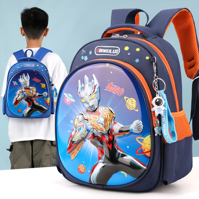 Cute kindergarten schoolbags for boys and girls, backpacks for the middle and senior classes, birthday gifts, children's bags, Elsa Otman backpacks Specification drawing