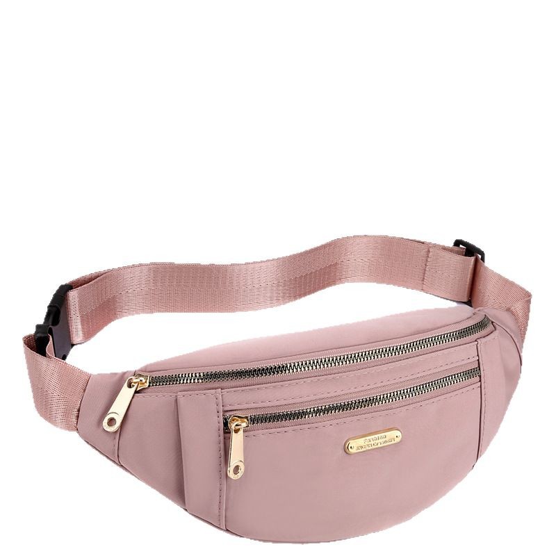 Cross-border waist bag for women, Korean-style casual Oxford cloth shoulder bag, multi-layered loose change, mobile phone crossbody bag, versatile chest bag for women Item Picture