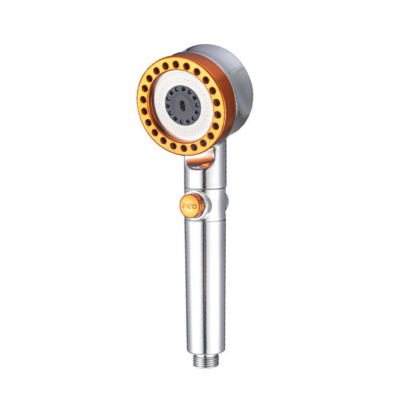 Three-speed pressurized shower head, bathroom bath filter shower head set, bath pressurized showerhead Item Picture
