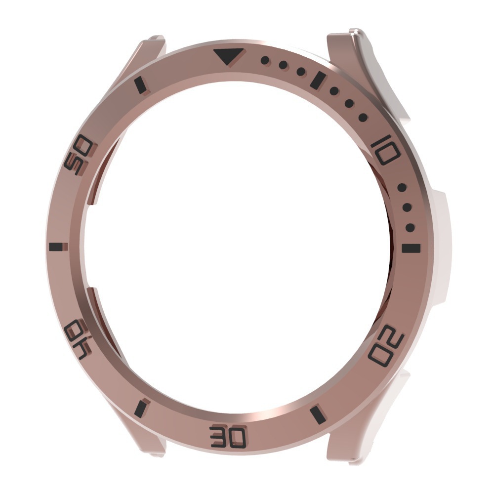 Compatible with Samsung Watch 4/5/6/7 electroplated protective case smartwatch SM Watch 5 Pro half-pack PC case Specification drawing