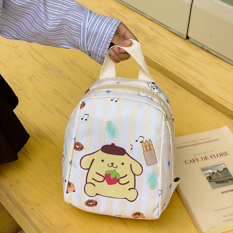 The new Instagram children's backpack is cute and cartoonish. It's a fashionable and trendy kindergarten bag for going out and a casual travel bag details Picture