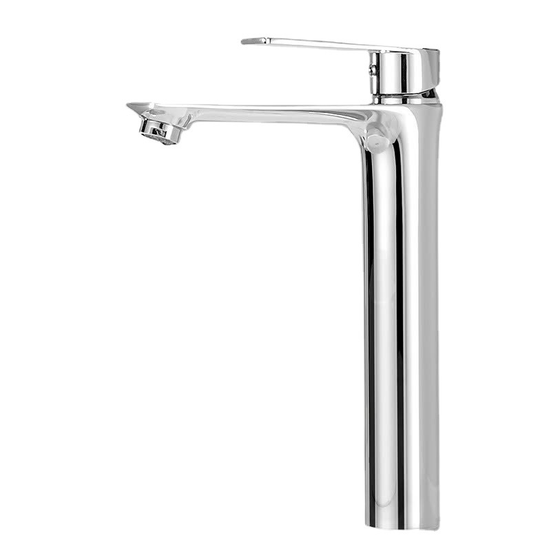 Titanium gold washbasin, hot and cold water faucet, washbasin, countertop, black and gold bathroom cabinet, Nordic washbasin faucet Item Picture