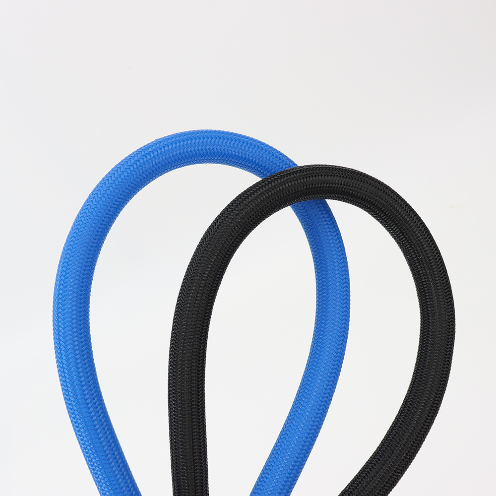 Nylon braided showerhead hose, 4-point universal bath water pipe, cold and hot bath heater, explosion-proof pipe Specification drawing