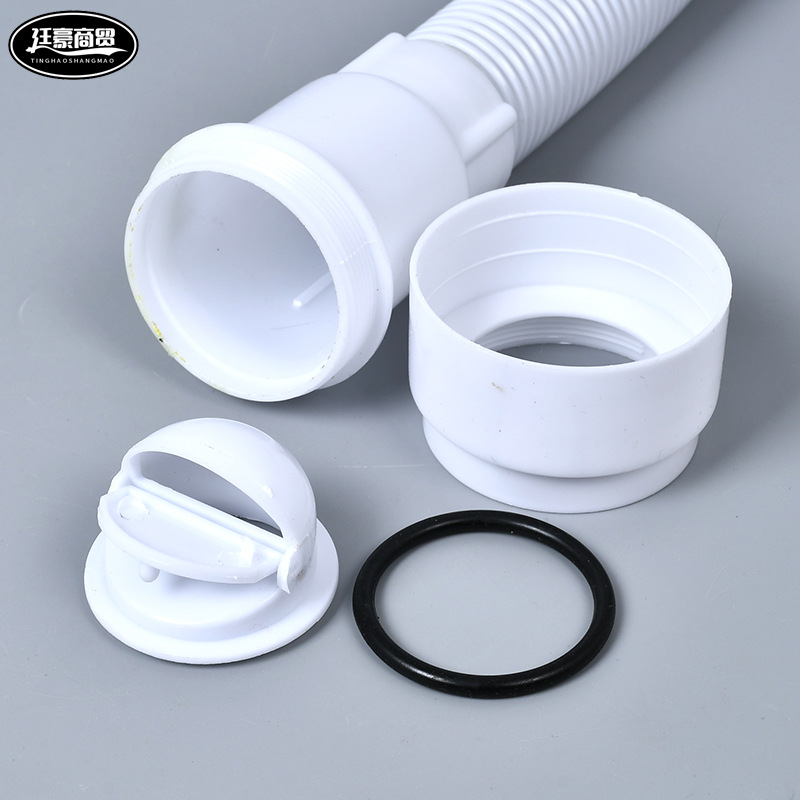 Glue-free direct-insertion urinal, steel wire drain pipe, electroplated odor isolation drain pipe, urinal drain pipe details Picture