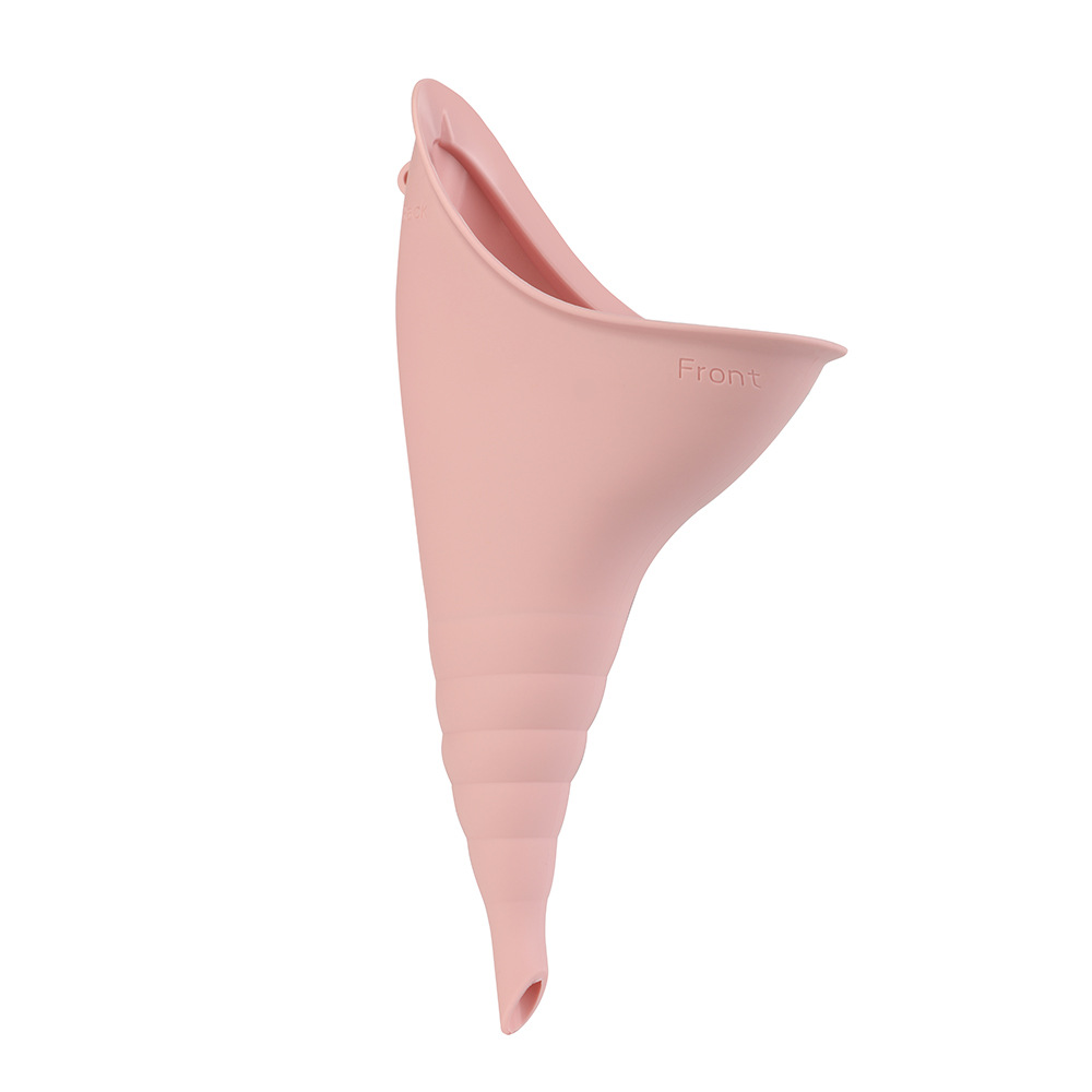 New portable silicone urinal for women's outdoor travel emergency urinal, foldable standing women's urinal Application Scenario