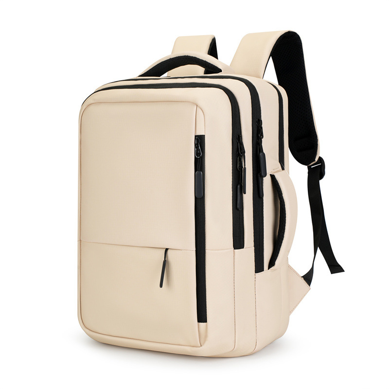 Business backpacks for cross-border wholesale, box-type structure backpacks, USB rechargeable computer bags, and backpacks for business trips and travels Specification drawing