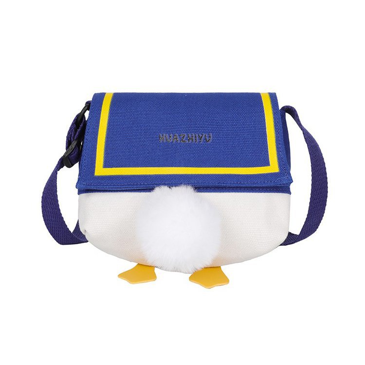 Cute little bag, 2020 New trendy ins Japanese Harajuku girl crossbody bag, student fashion cartoon canvas bag Item Picture