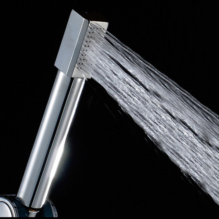 Shengruijia manufacturer's copper-head shower head, bathroom stainless steel handheld pressurized shower head details Picture