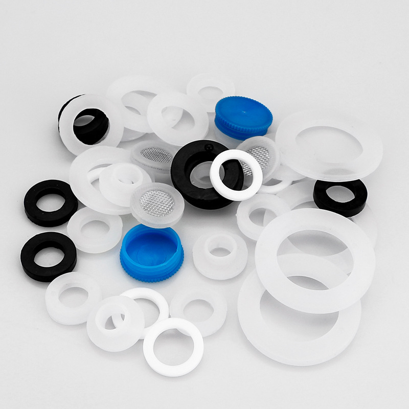 Corrugated pipe sealing ring, 4-inch / 6-inch / 1-inch water inlet hose drainage silicone gasket Specification drawing