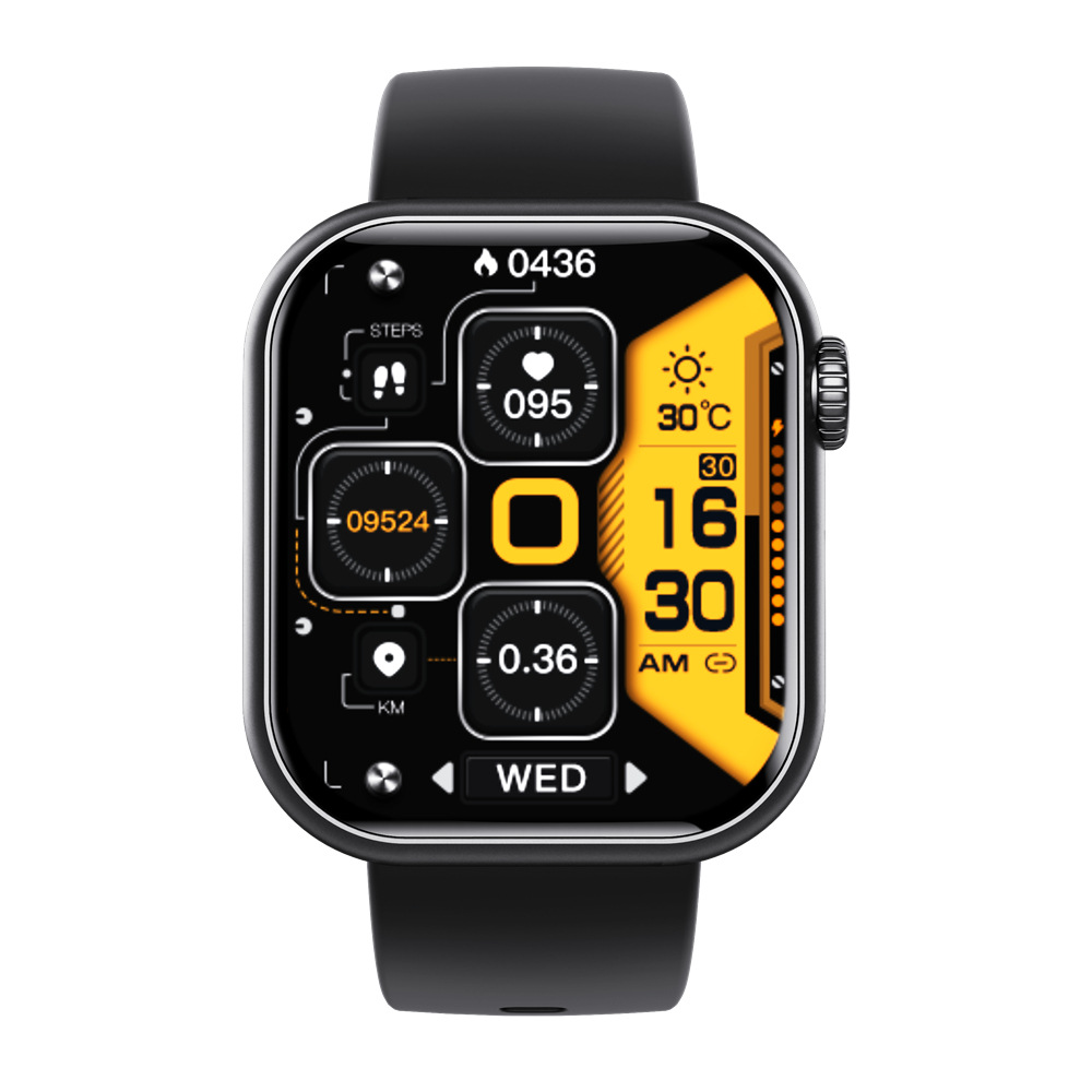 The new F57 sports watch features heart rate, sleep monitoring, Bluetooth call, voice assistant and smart bracelet Item Picture