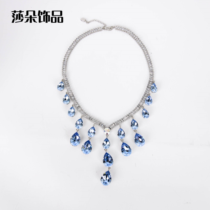 饰品/项链/汽车挂件串珠/四叶草/五金珍珠链产品图