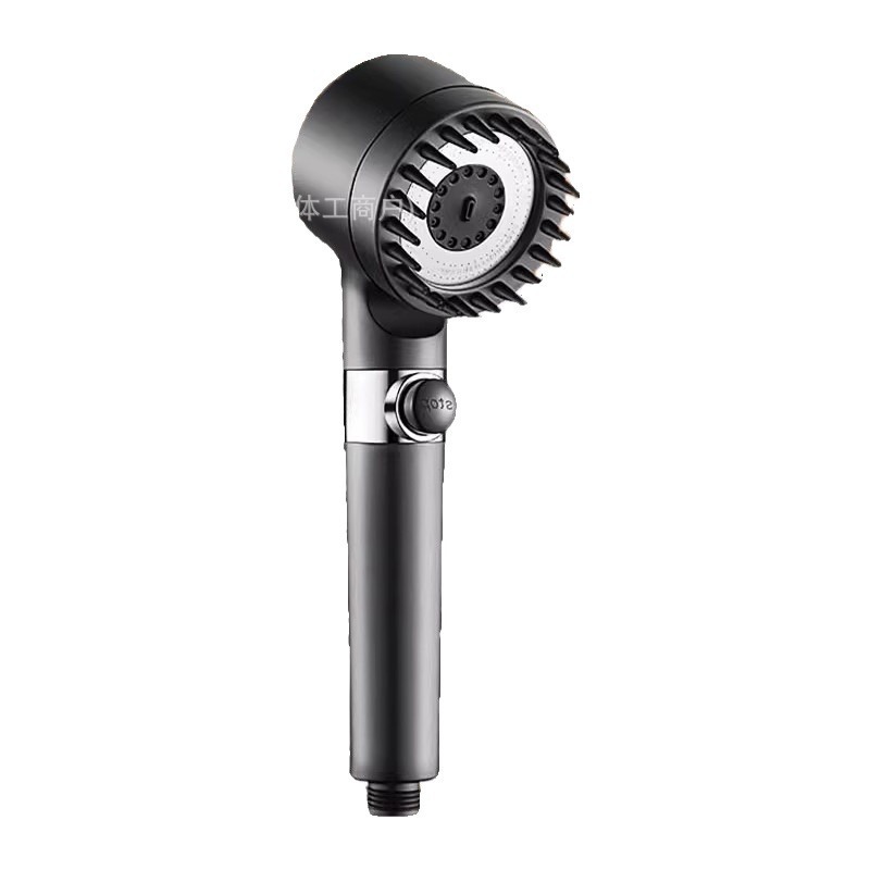 Wear a pressurized shower head, bathroom bath, beauty shower, ultra-high pressure shower, massage, filter and sunshade set Item Picture