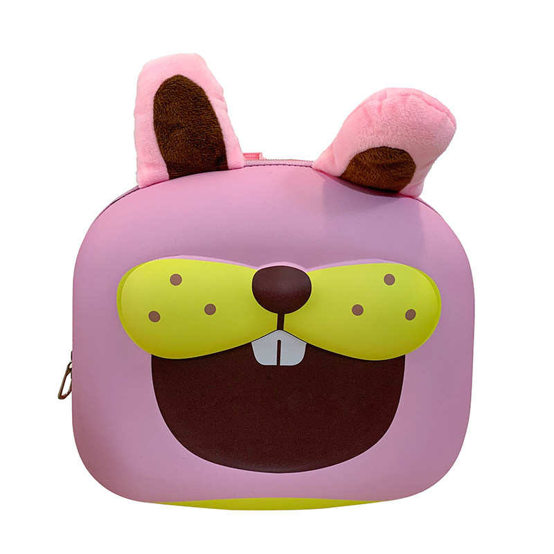 Kindergarten children's backpack, cute cartoon backguard bag, yellow cute tiger children's backpack manufacturer wholesale Item Picture